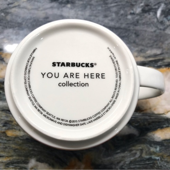 Starbucks “You Are Here” Coffee Mug | Location - HOUSTON | 2015 | Like New - Picture 4 of 4